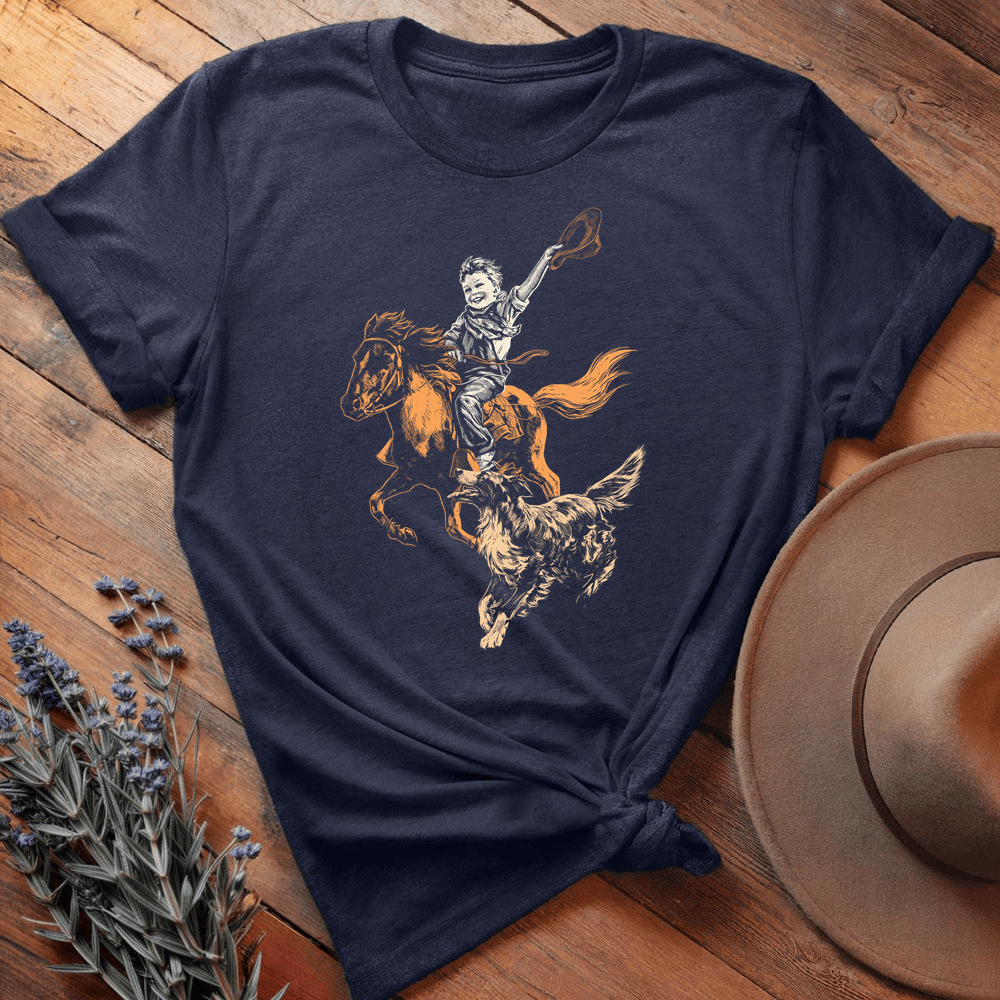 Vintage Art 10 - Premium Lightweight Tee - Navy