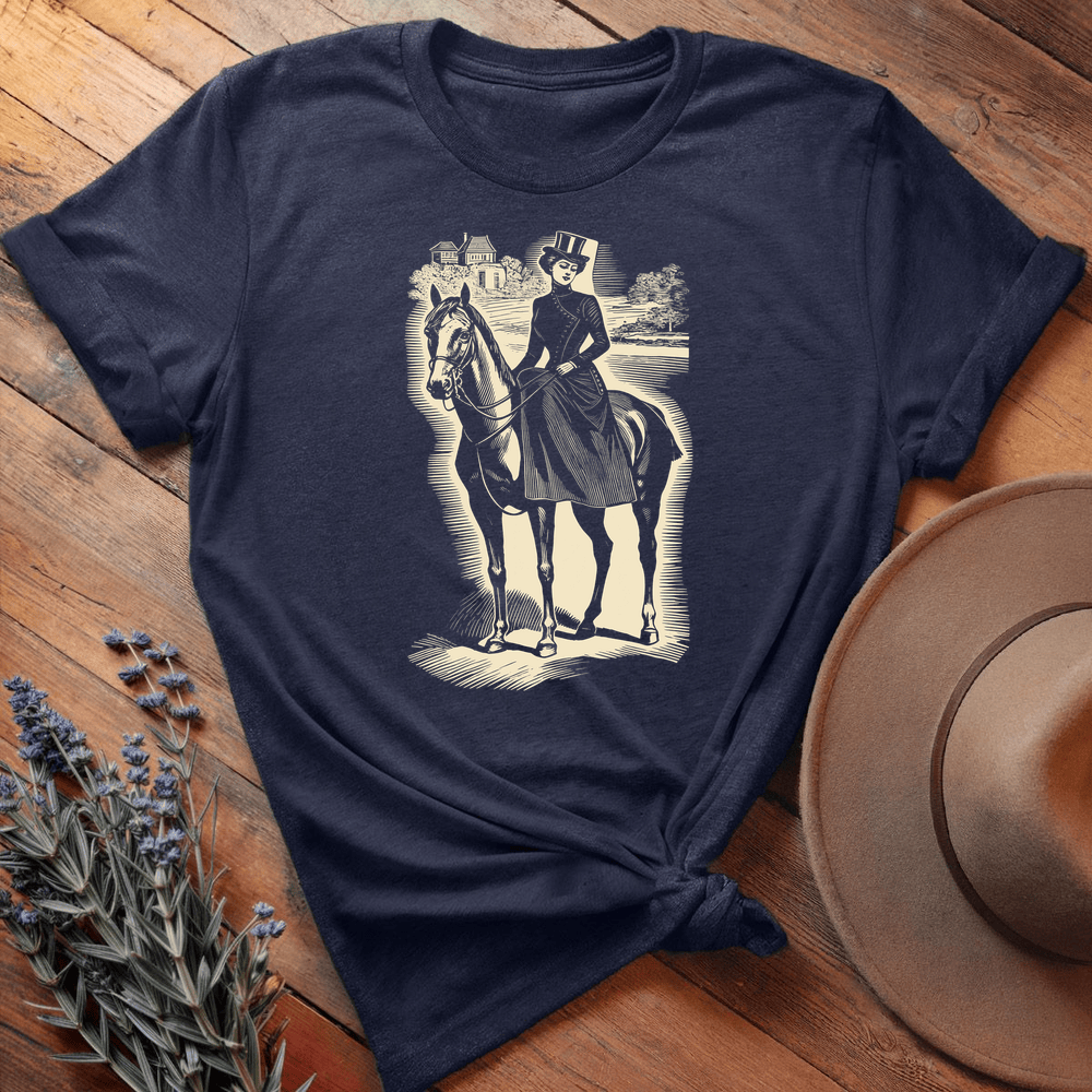 Vintage Art 11 - Premium Lightweight Tee - Navy