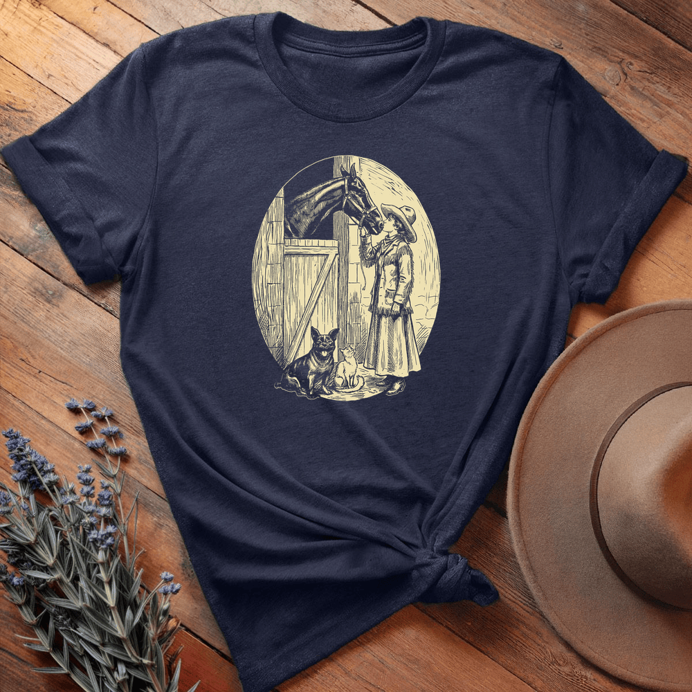 Vintage Art 15 - Premium Lightweight Tee - Navy