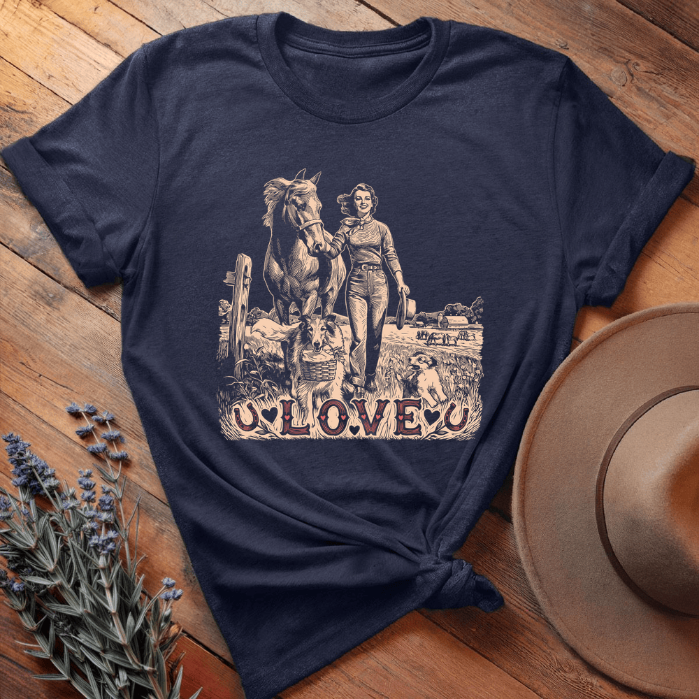 Vintage Art 14 - Premium Lightweight Tee - Navy