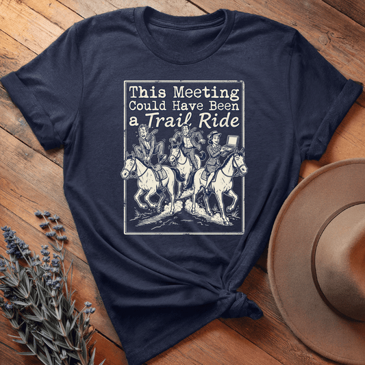 Meeting - Premium Lightweight Tee - Navy