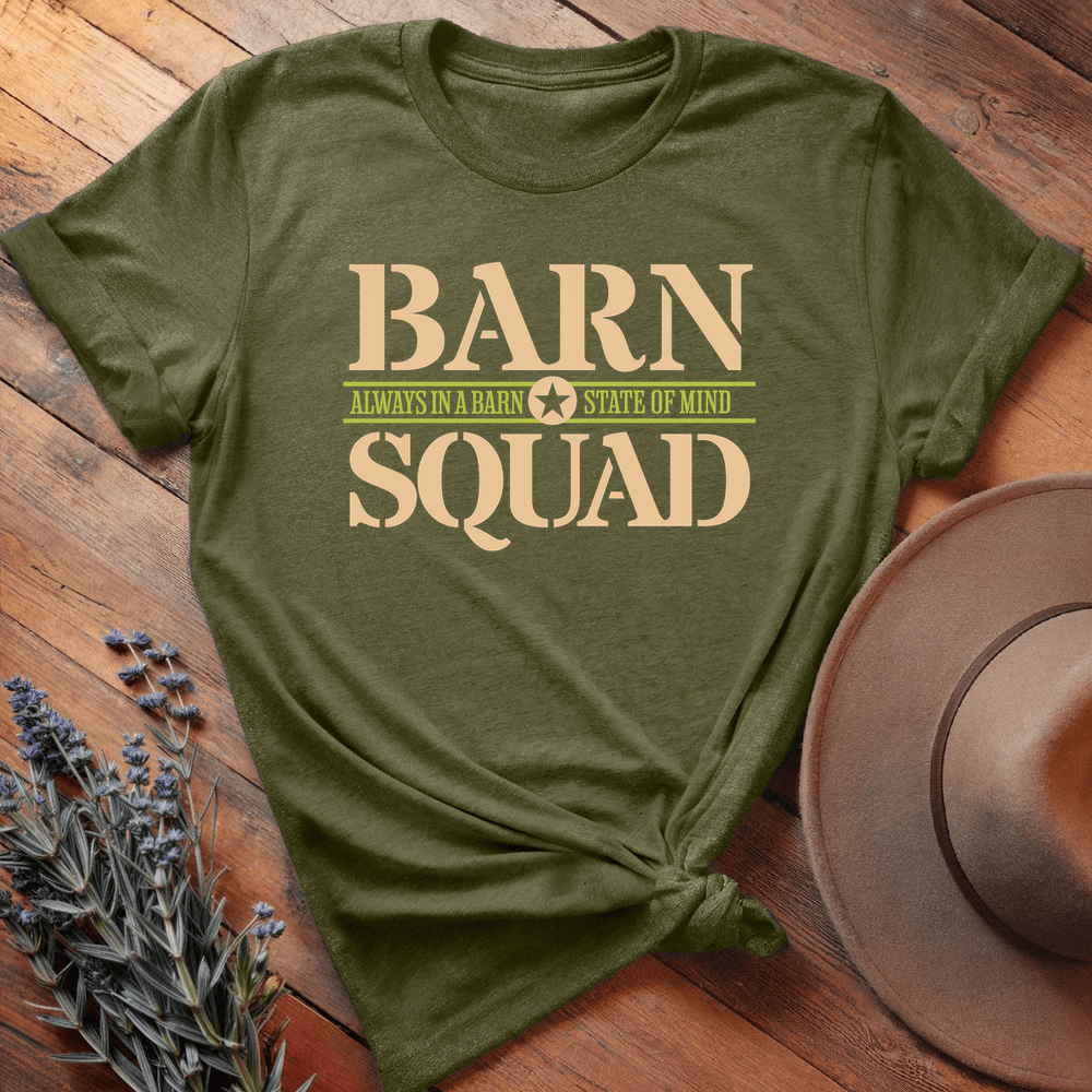 Barn Squad - Premium Lightweight Tee - Olive