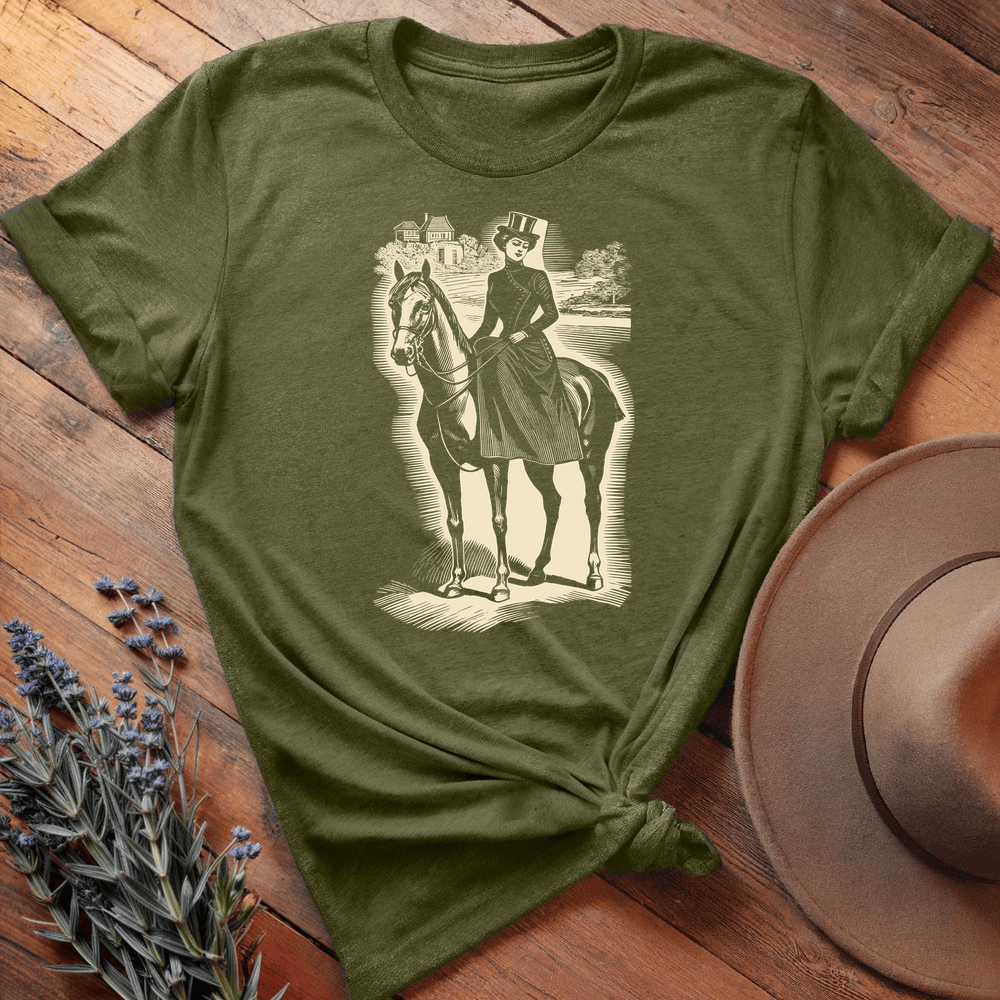 Vintage Art 11 - Premium Lightweight Tee - Olive