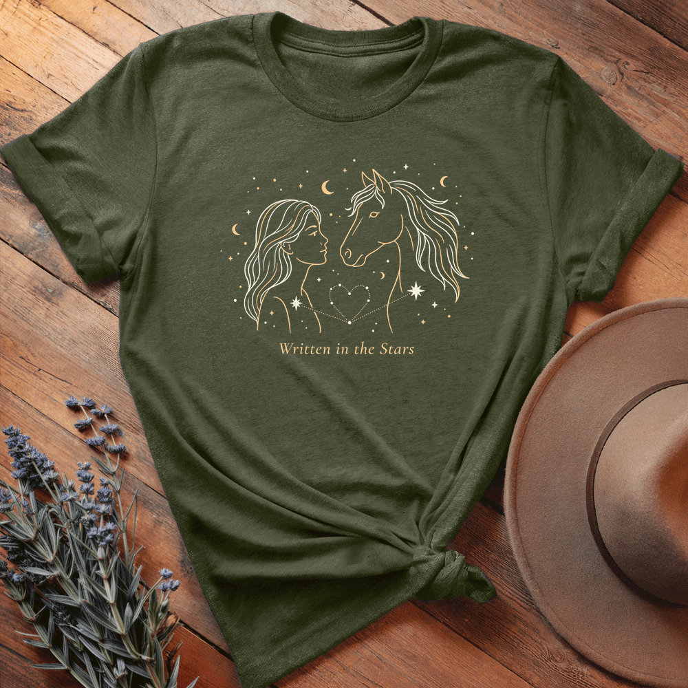 Love Connection - Premium Lightweight Tee - Olive