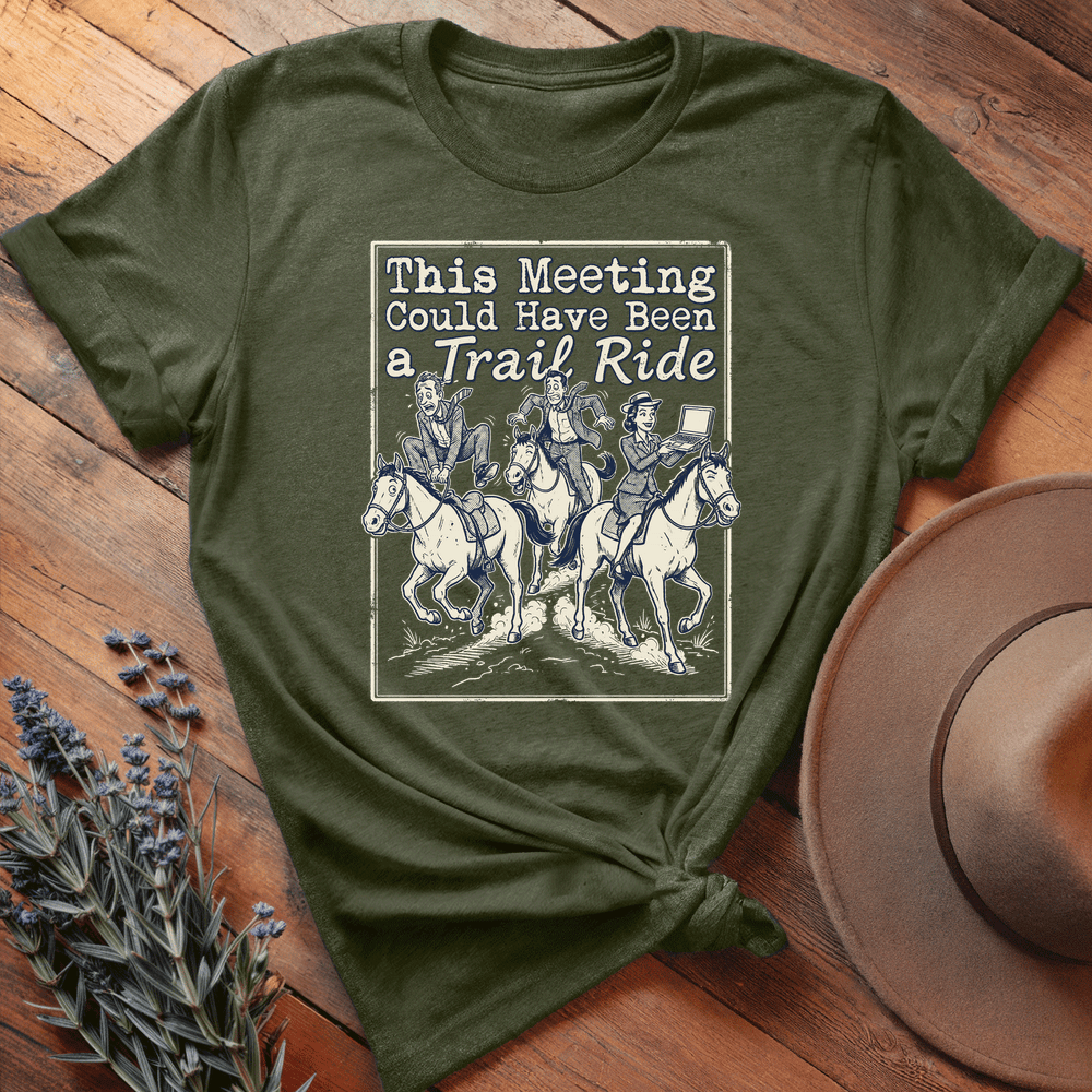 Meeting - Premium Lightweight Tee - Olive