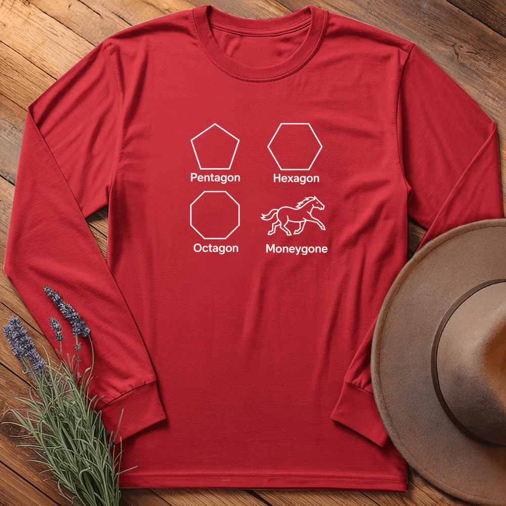 Polygoneigh - Long Sleeves - Red