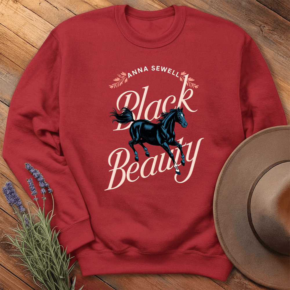 Black Beauty Cover - Swaetshirt - Red