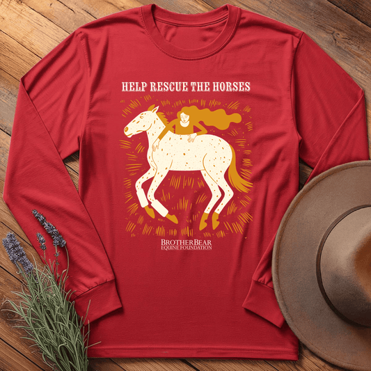 Brother Bear Shirt 3 - Long Sleeve - Red