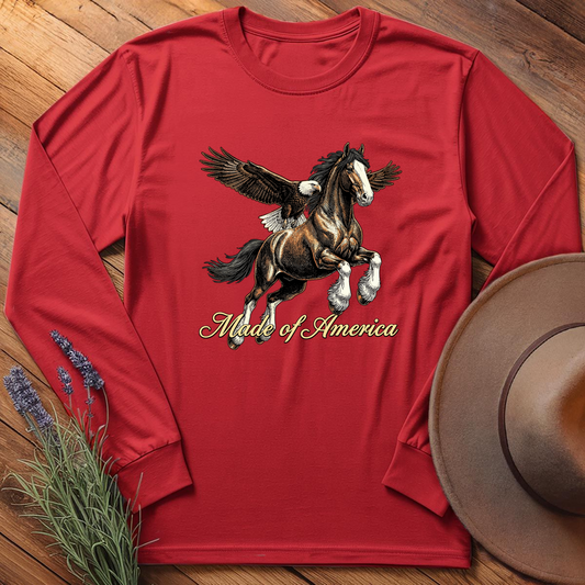 Super Bowl Ad - Long Sleeve - Red