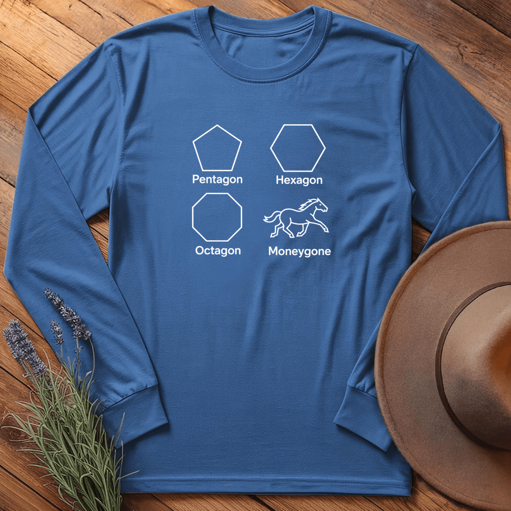 Polygoneigh - Long Sleeves - Royal