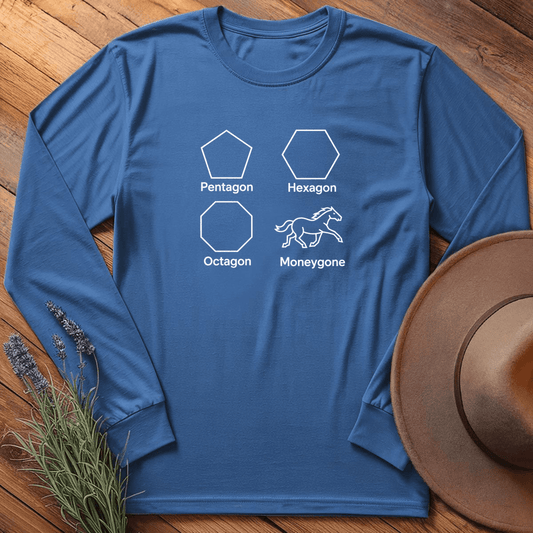 Polygoneigh - Long Sleeves - Royal