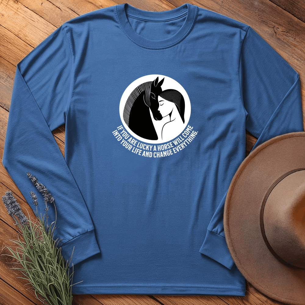 Love of a Horse - Long Sleeves - Royal