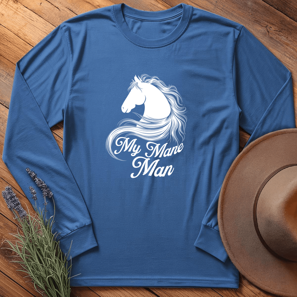 My Mane Man - Long Sleeve - Royal