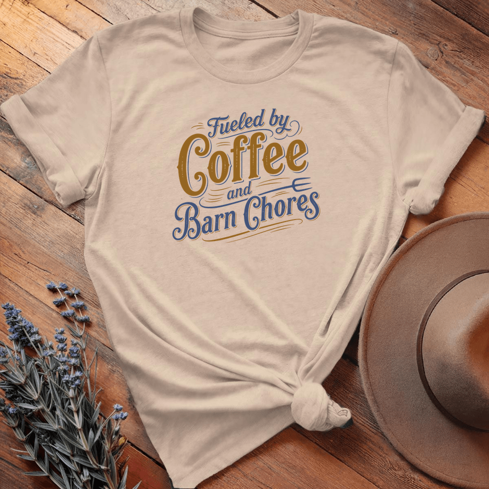 Fueled by Coffee and Barn Chores - Sand