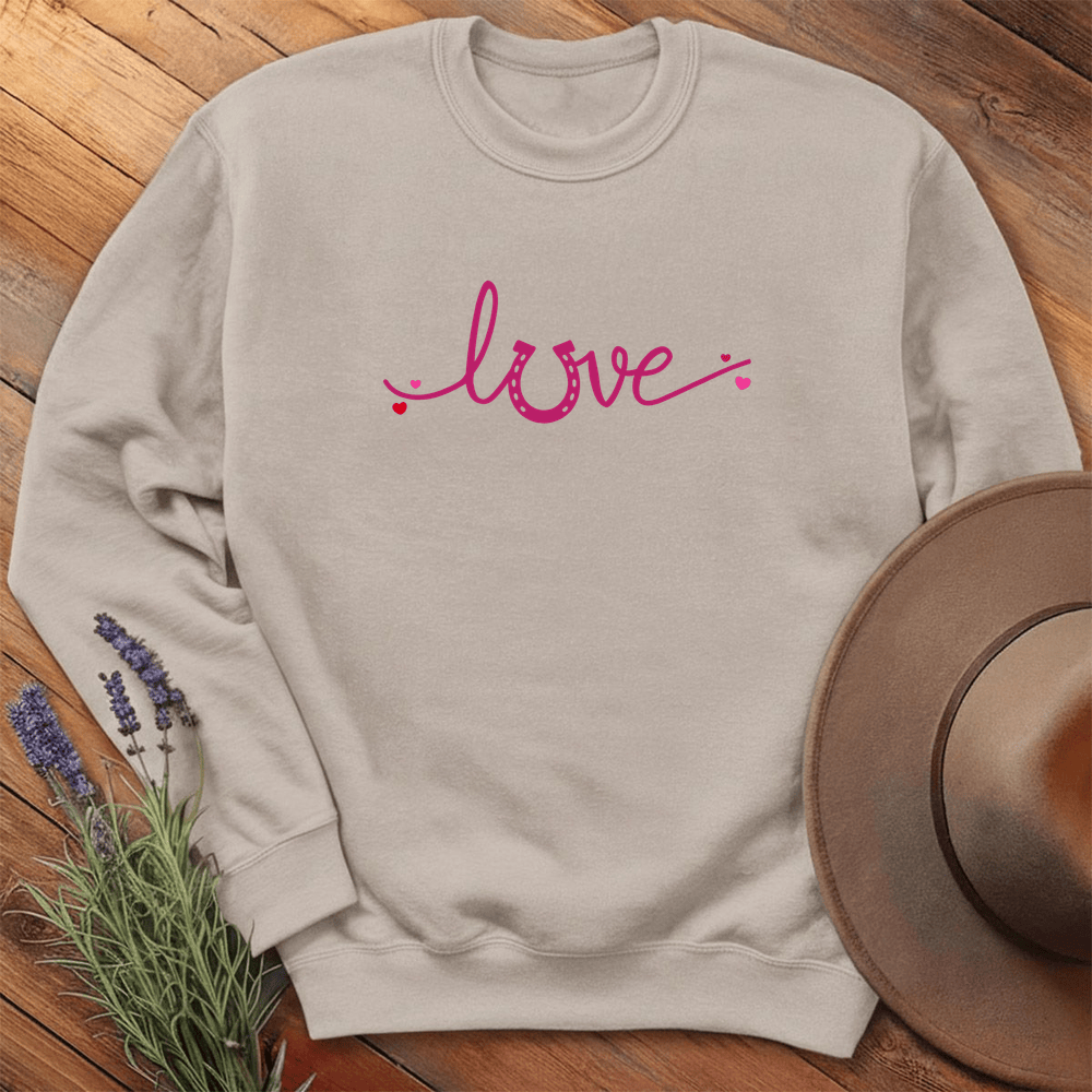 Horse Love - Sweatshirt - Sand