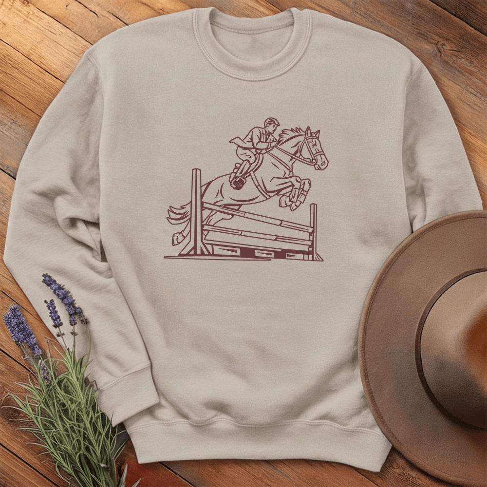 Equestrian jump 2 - Sweatshirt - Sand
