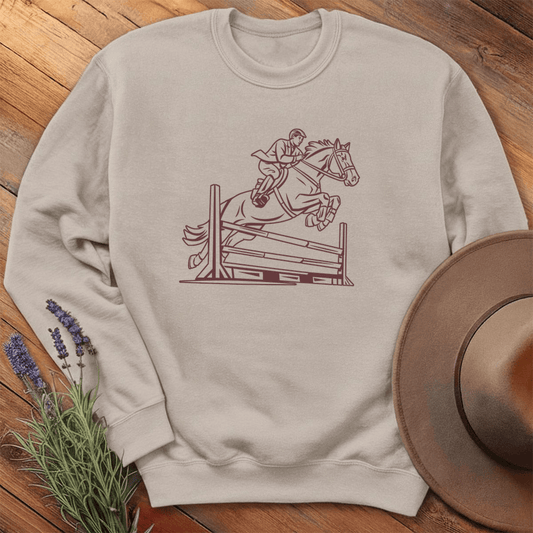 Equestrian jump 2 - Sweatshirt - Sand