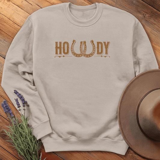 Howdy Tee - Sweatshirt - Sand