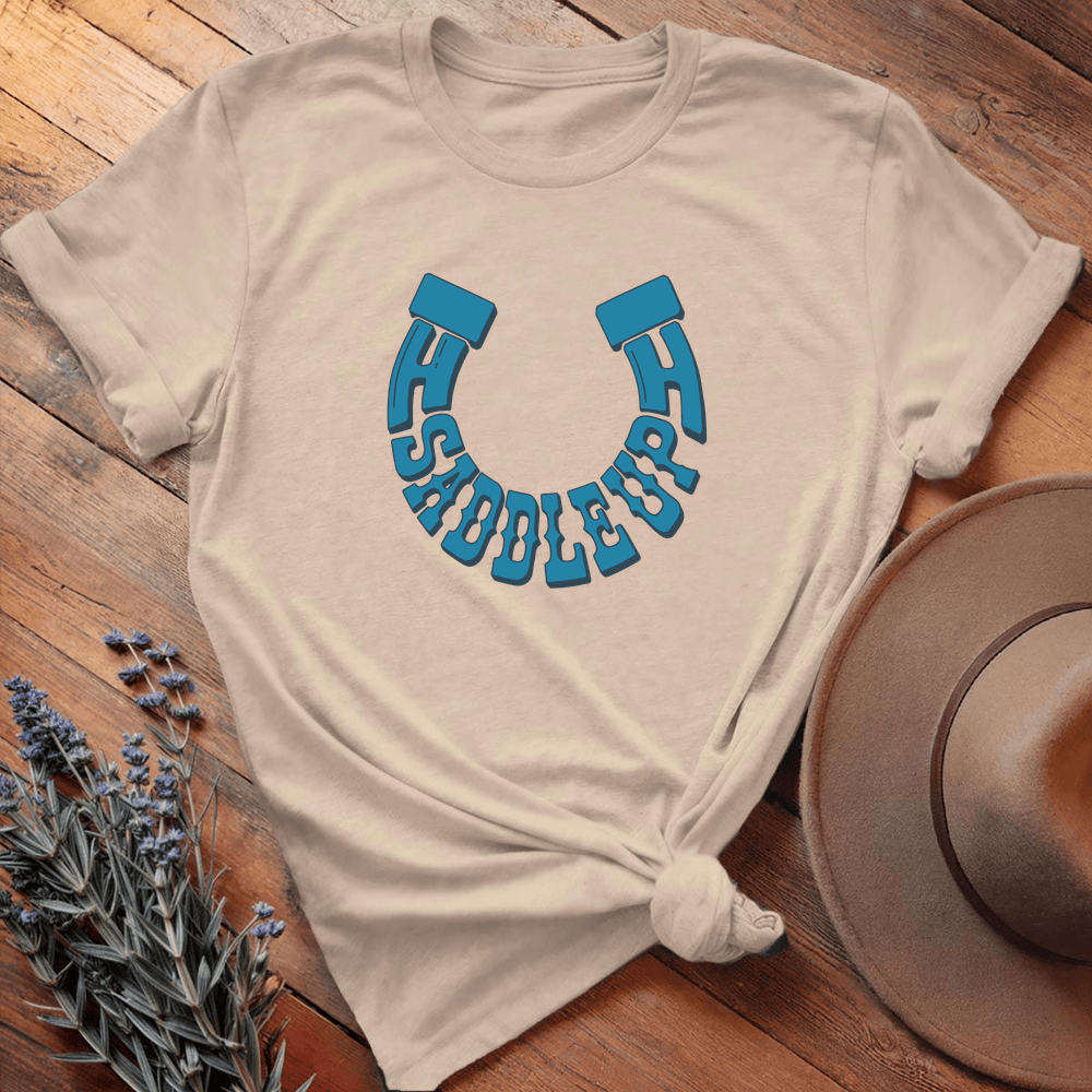 Saddle Up Graphic - Sand