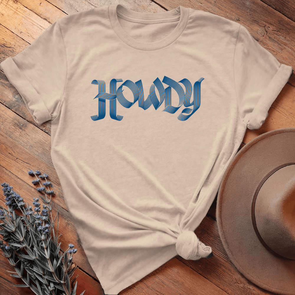 HOWDY Graphic - Sand