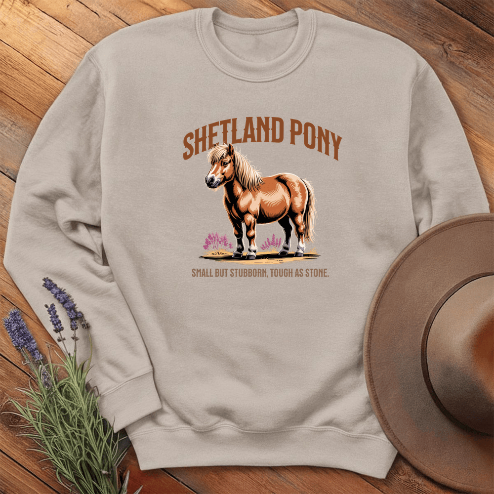 Breed Spirit, Shetland Pony - Sweatshirt - Sand