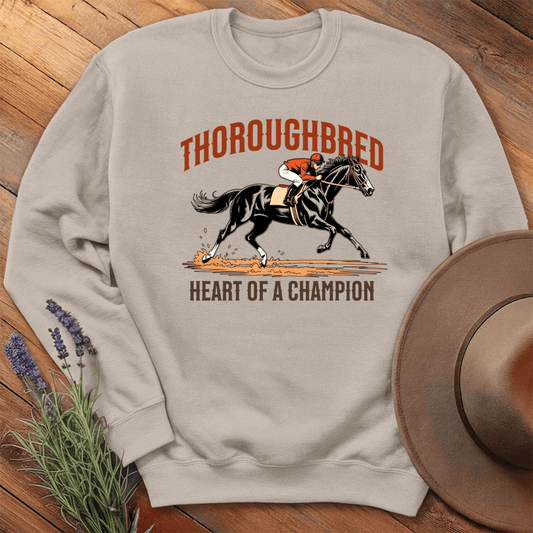 Breed Spirit, Thoroughbred - Sweatshirt - Sand