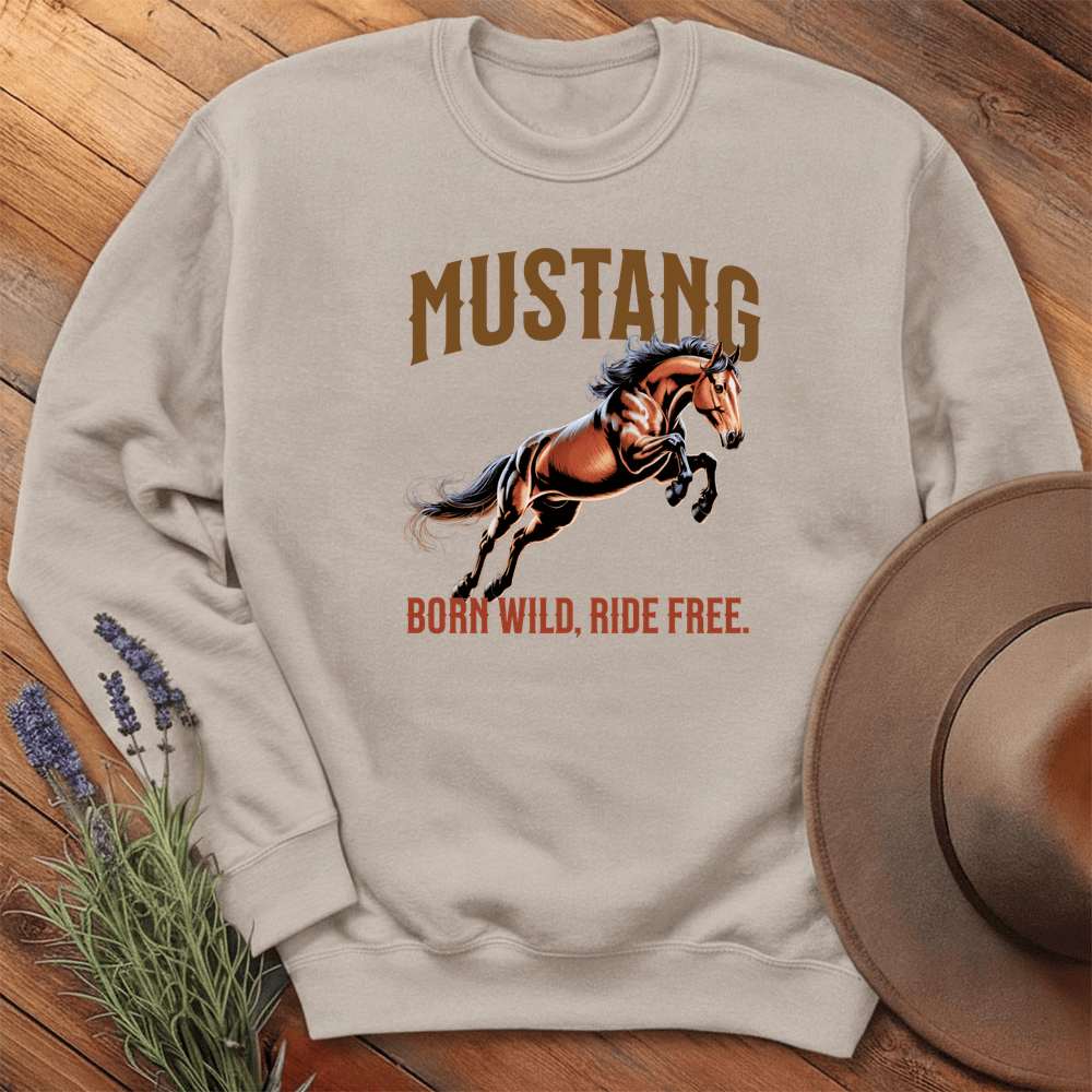 Breed Spirit, Mustang - Sweatshirt - Sand