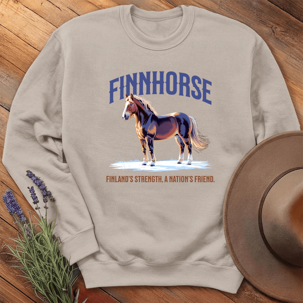 Breed Spirit, Finnhorse - Sweatshirt - Sand