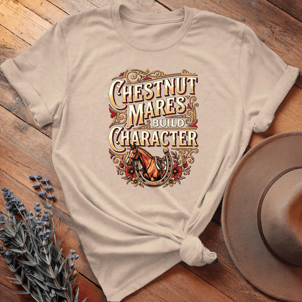 Chestnut Mare Build Character - Sand