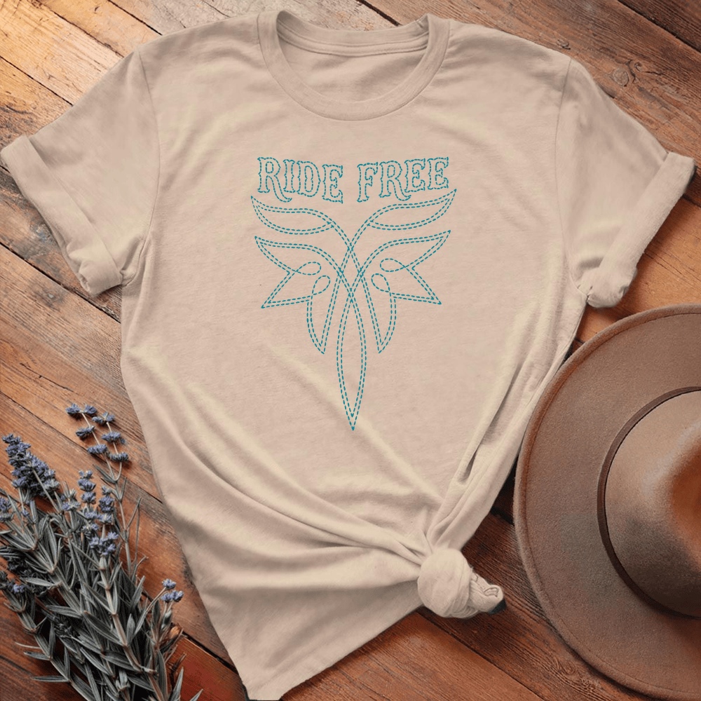 Stitching Ride Free - Sand