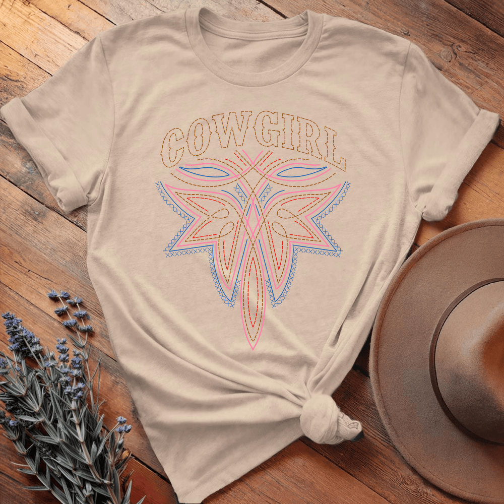 Stitching Cowgirl - Sand