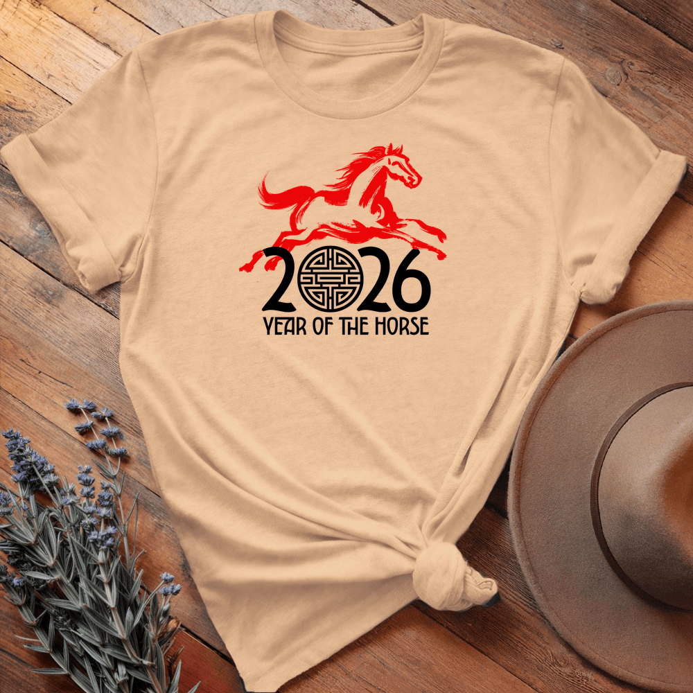 Year Of The Horse 10 - Premium Lightweight Tee - Soft Cream