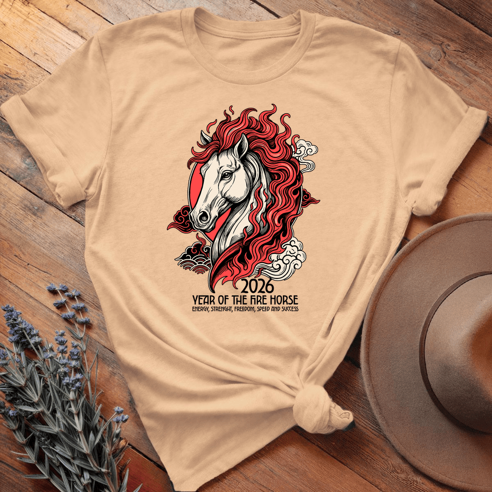Year Of The Horse 11 - Premium Lightweight Tee - Soft Cream