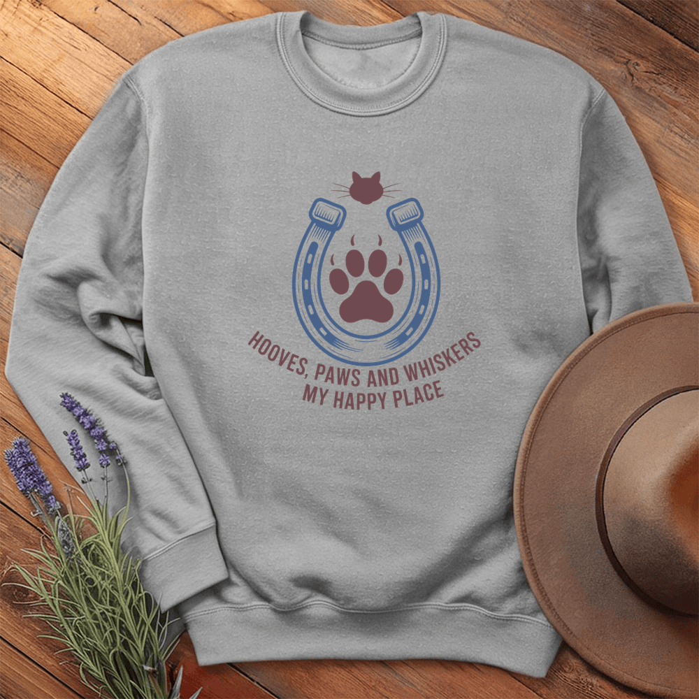 My Happy Place - Sweatshirt - Sport Grey