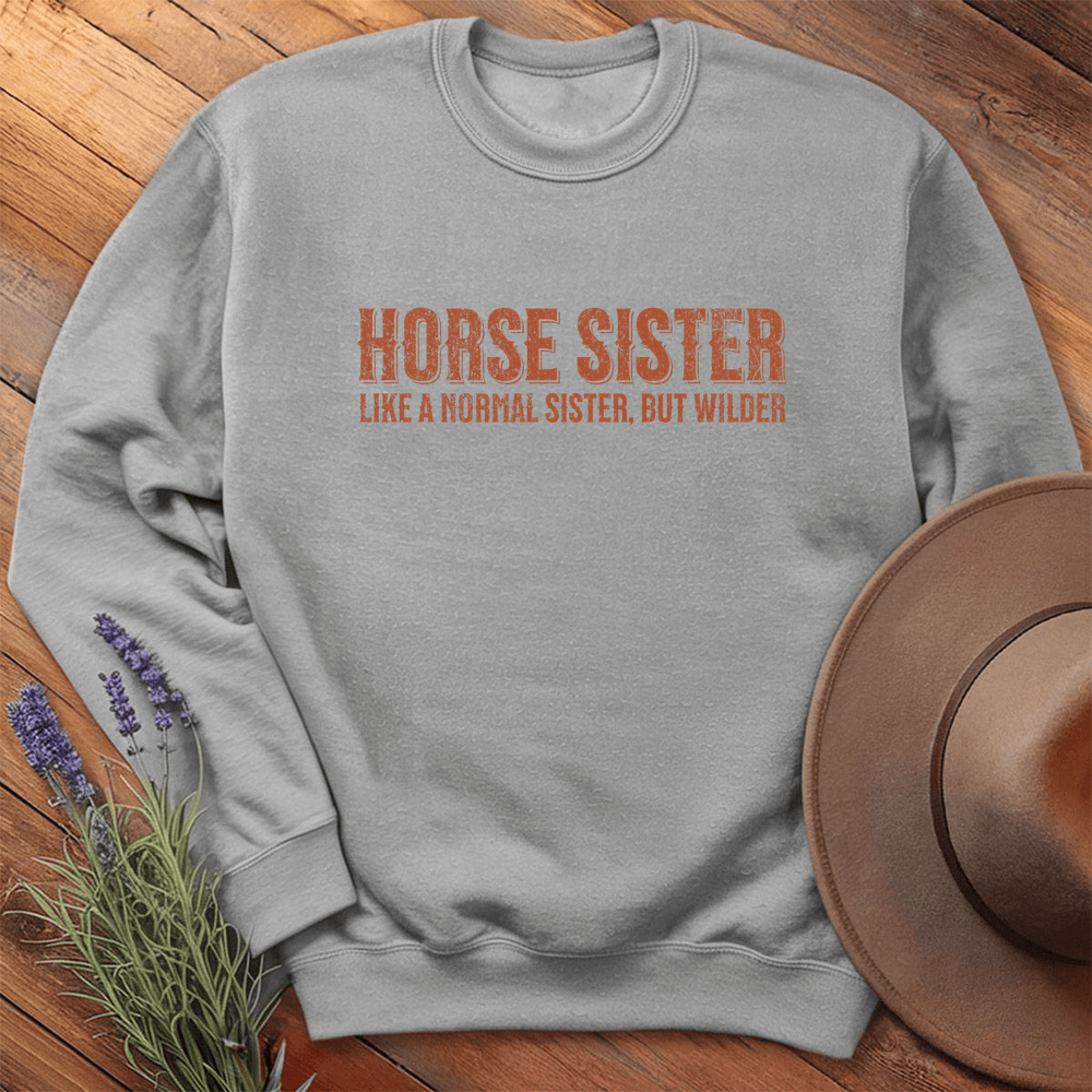 Horse Sister - Sweatshirt - Sport Grey