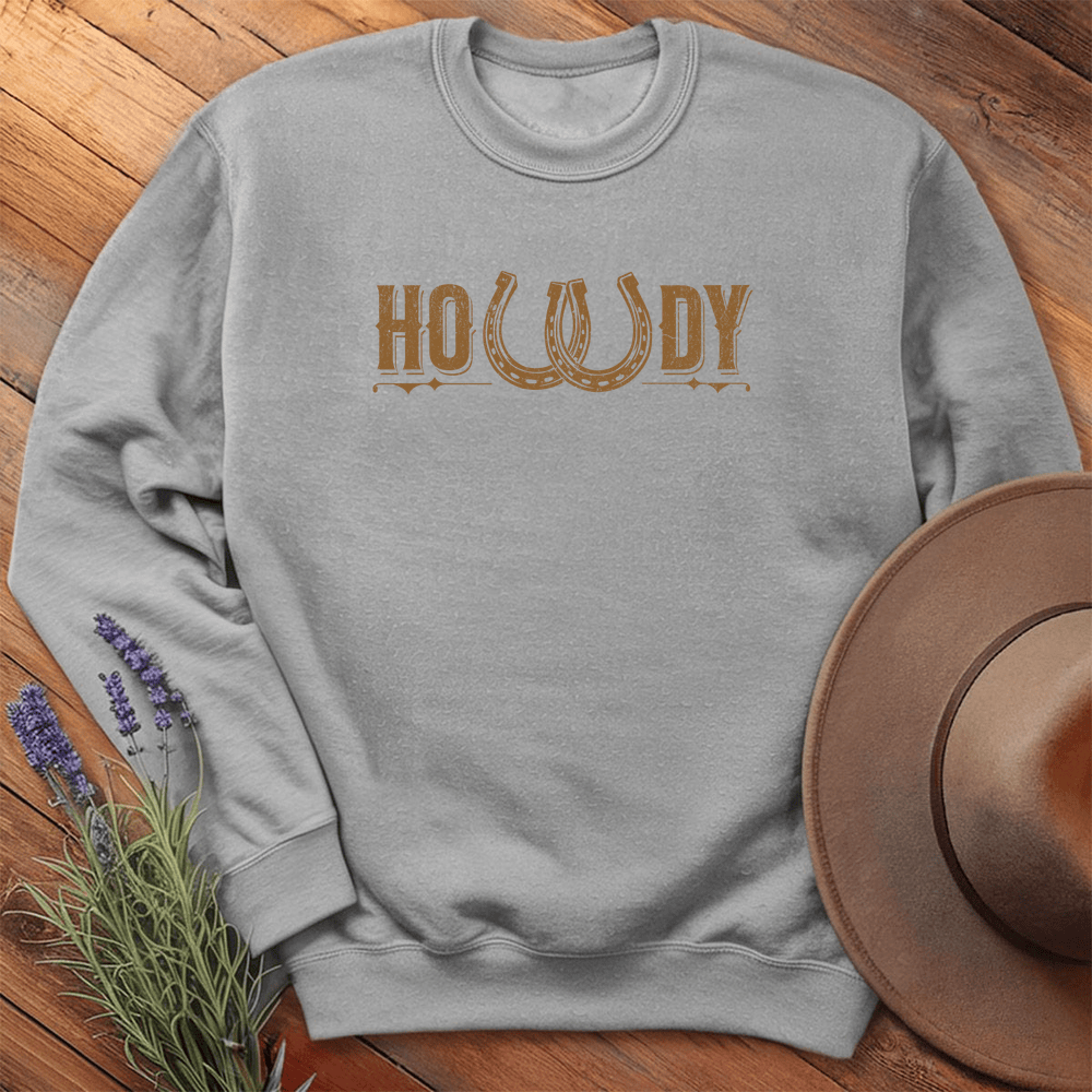 Howdy Tee - Sweatshirt - Sport Grey