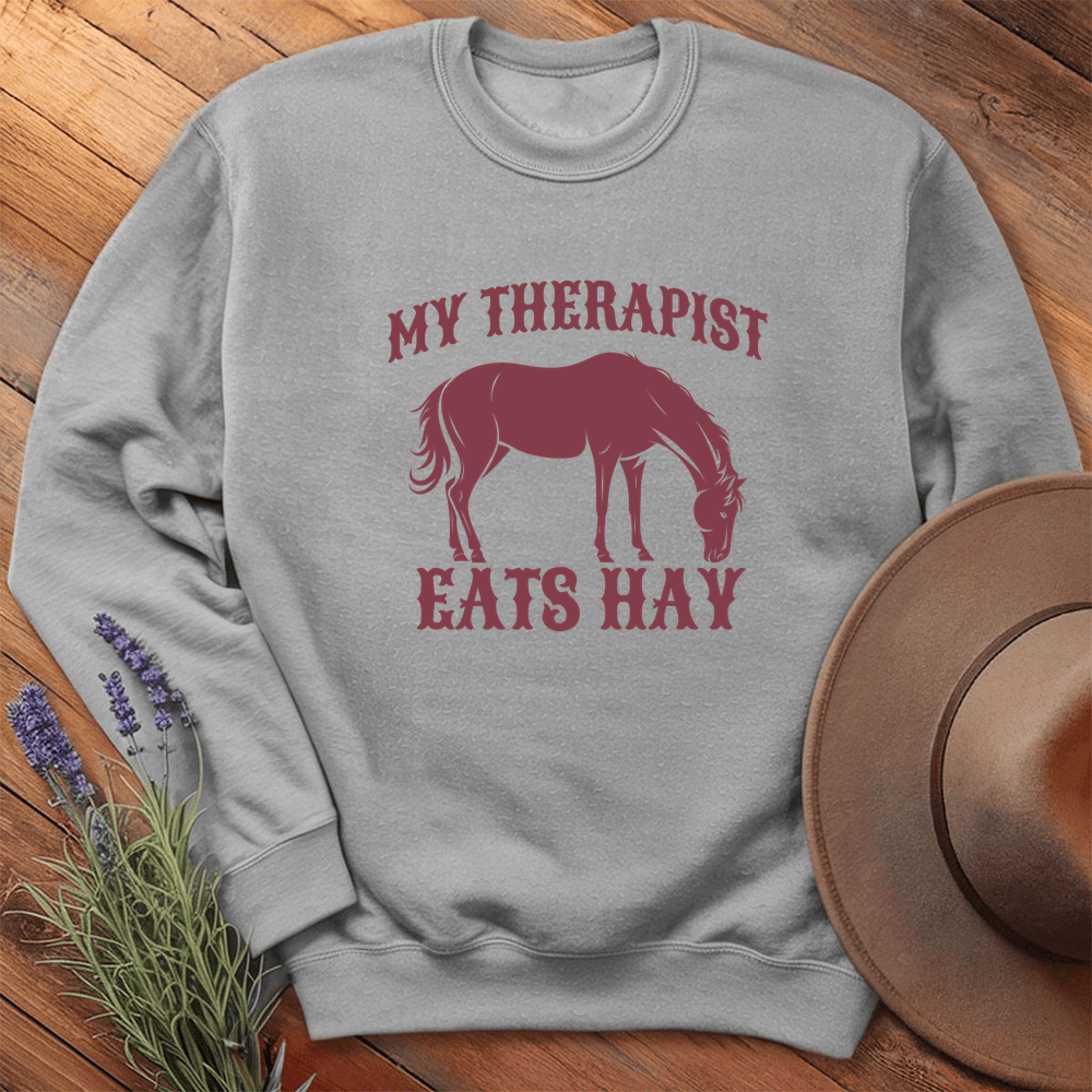 Equine Therapy - Sweatshirt - Sport Grey