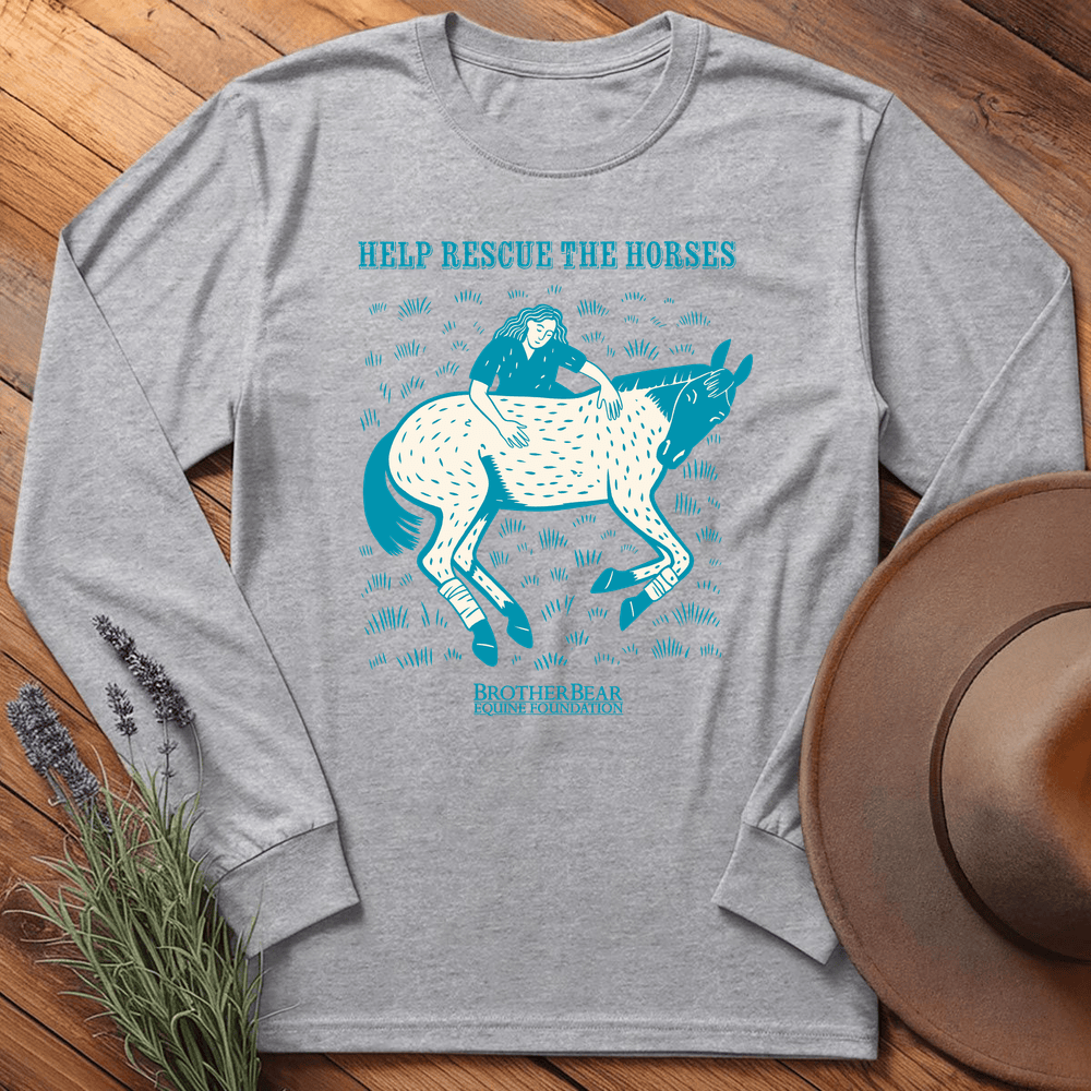 Brother Bear Shirt 4 - Long Sleeve - Sport Grey