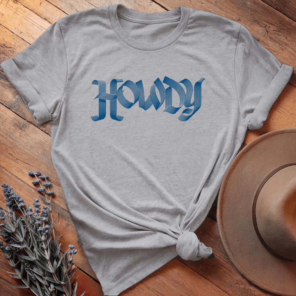 HOWDY Graphic - Sport Grey