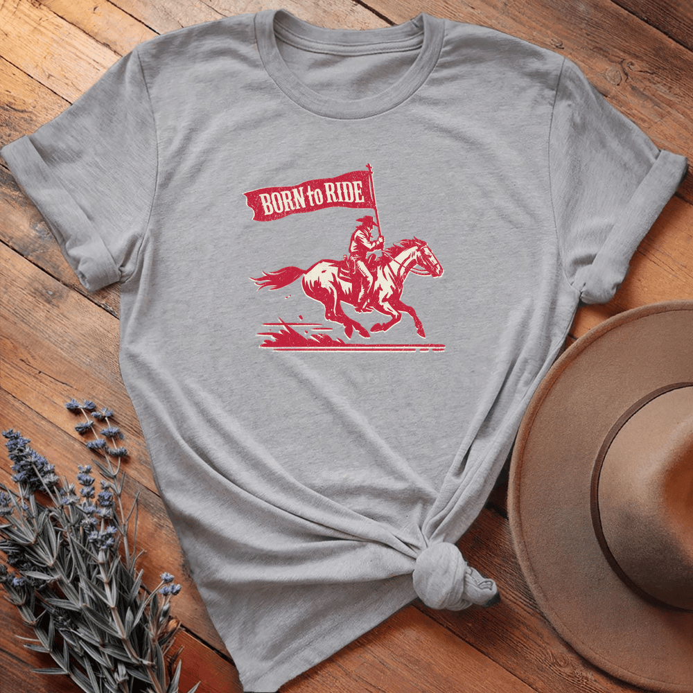 BORN to RIDE - Sport Grey