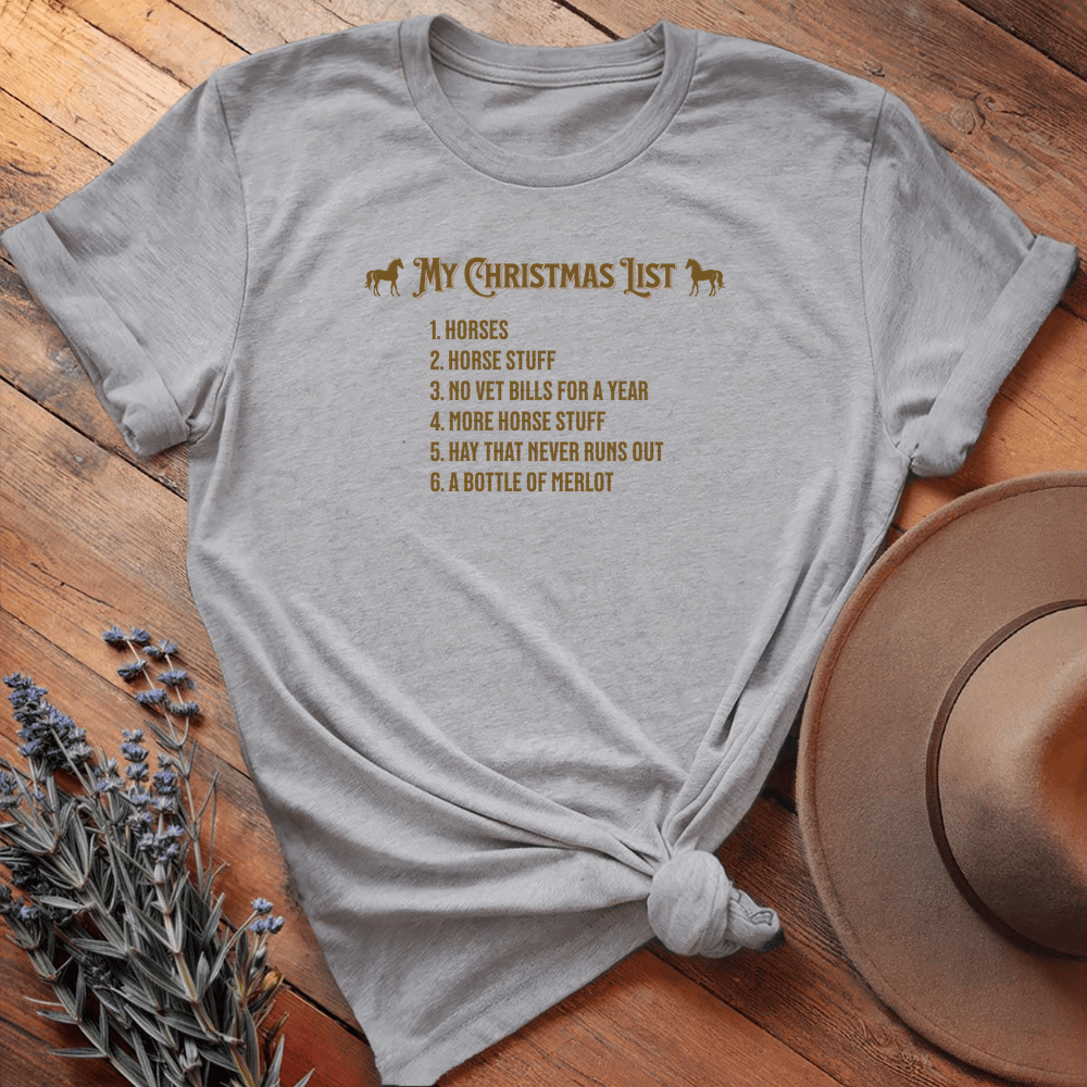 Christmas List - Sport Grey