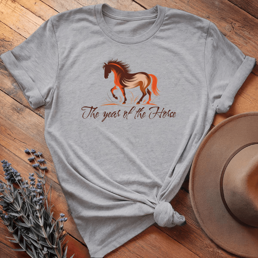 Year Of The Horse - Sport Grey