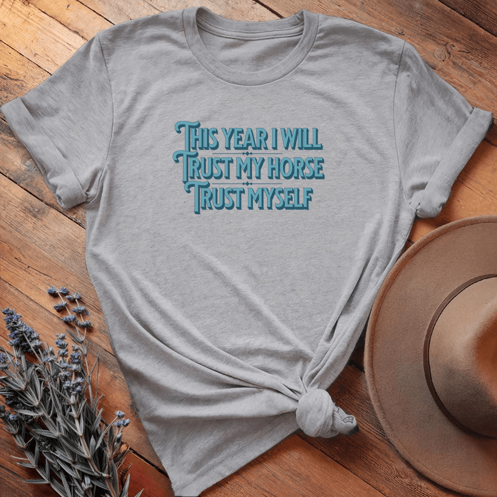 Trust My Horse - Sport Grey