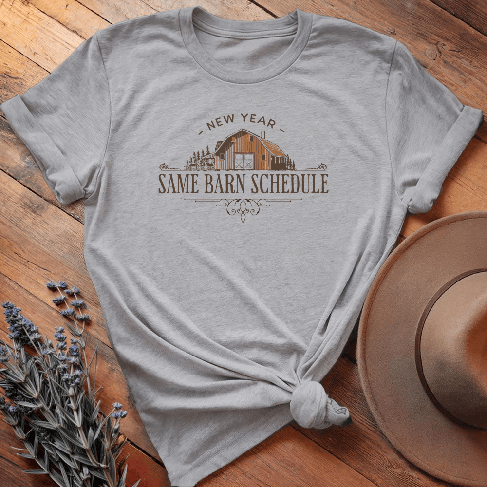 Same Barn Schedule - Sport Grey