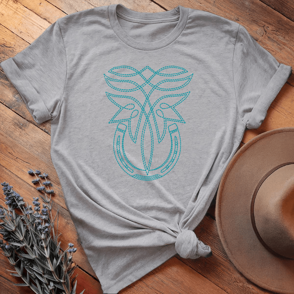 Stitching Horseshoe - Sport Grey