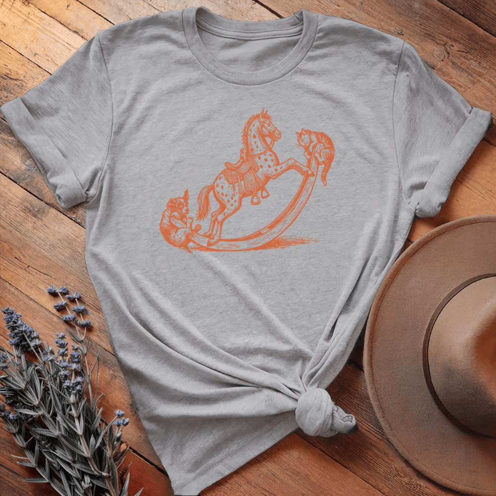 Vintage Horse Dog 7 - Sport Grey