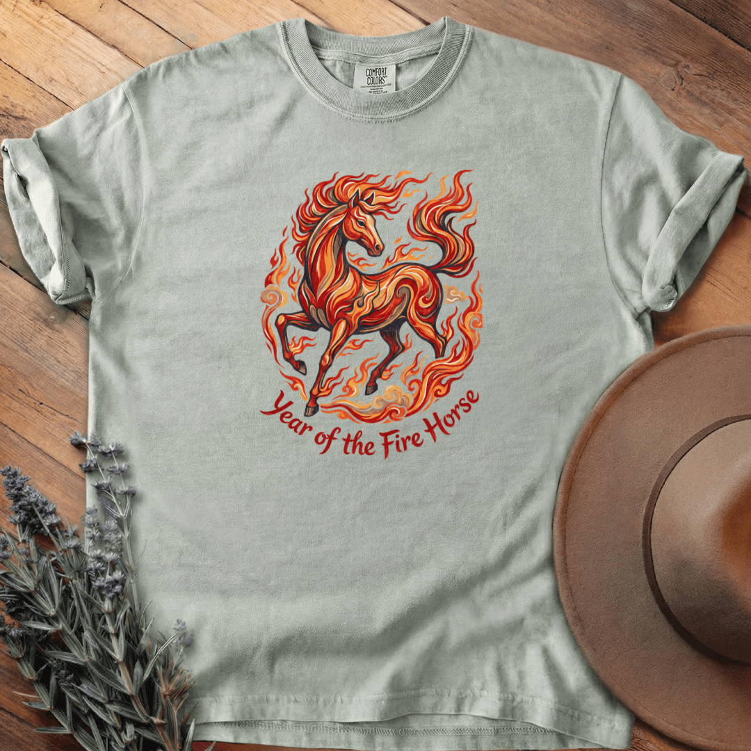 Year Of The Fire Horse 8 - Heritage Tee