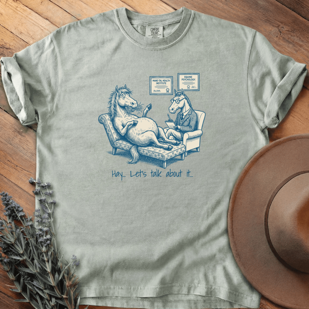 Hay, Let's Talk about it - Heritage Tee