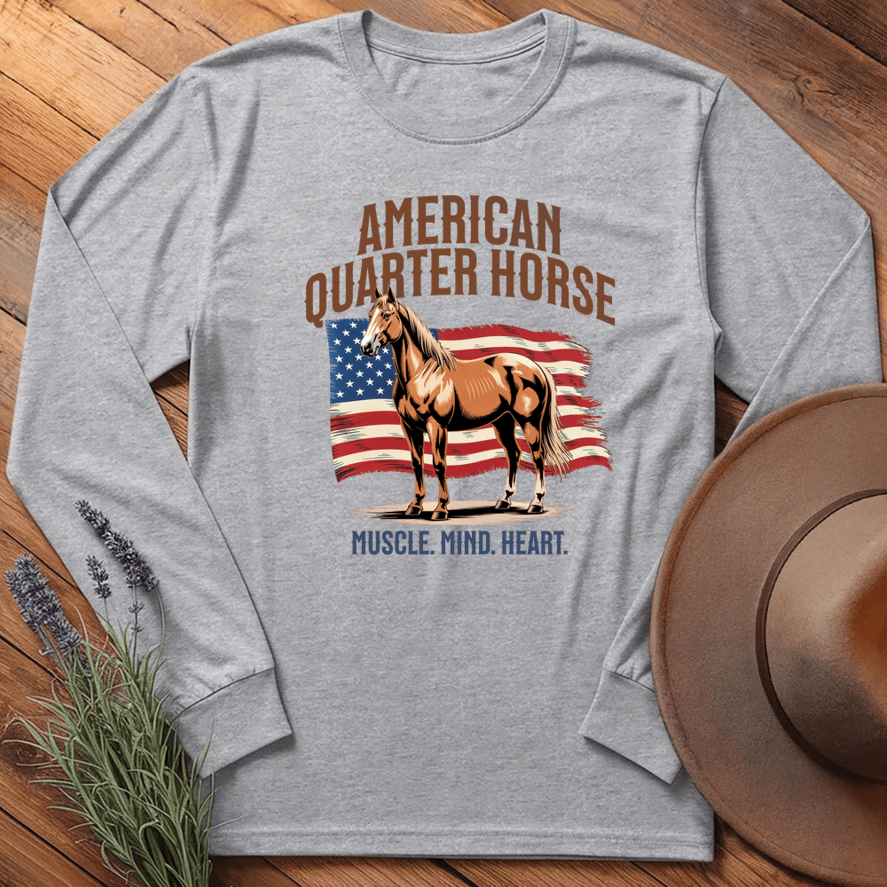 Breed Spirit, American Quarter Horse - Long Sleeve