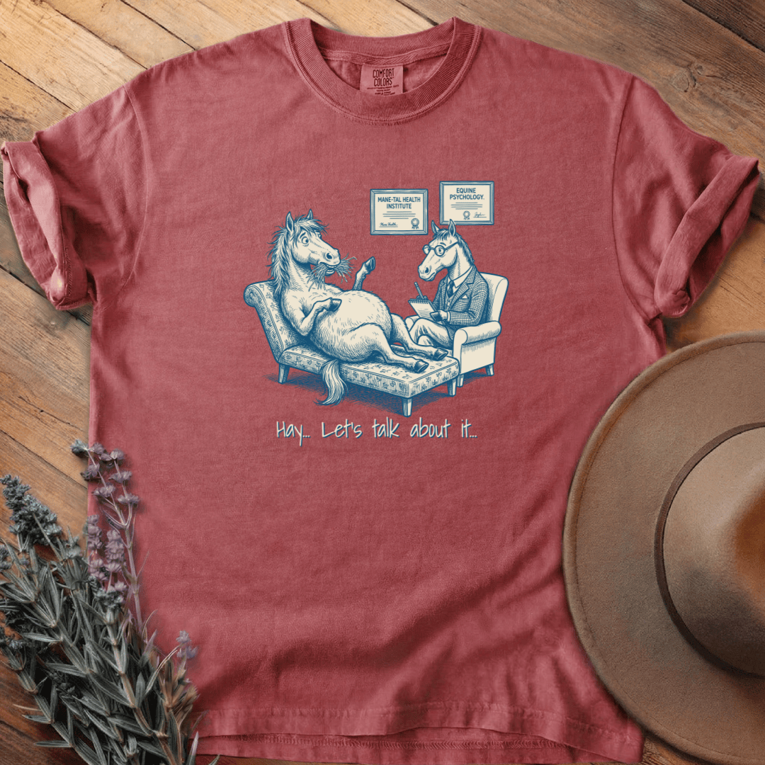 Hay, Let's Talk about it - Heritage Tee